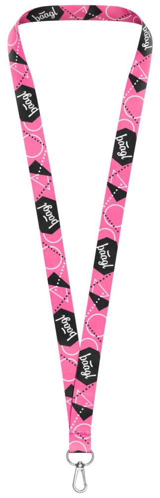 Levně BAAGL Přívěsek na klíče dlouhý – lanyard, růžový