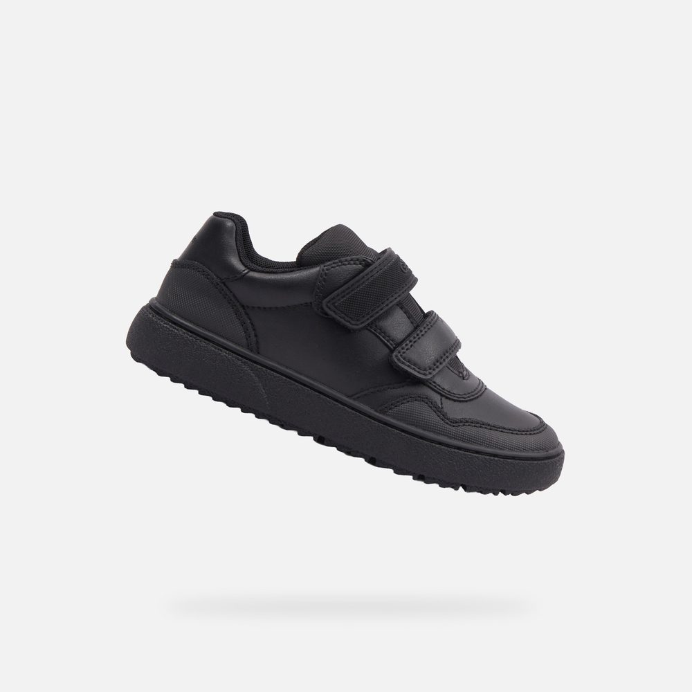 Levně Černé chlapecké tenisky Geox Theleven Boy - 38