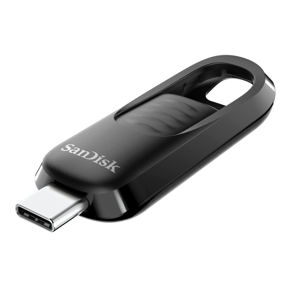 Levně SanDisk Ultra Slider USB Type-C Flash Drive USB 3.2 Gen 1 512 GB, zasunovací konektor