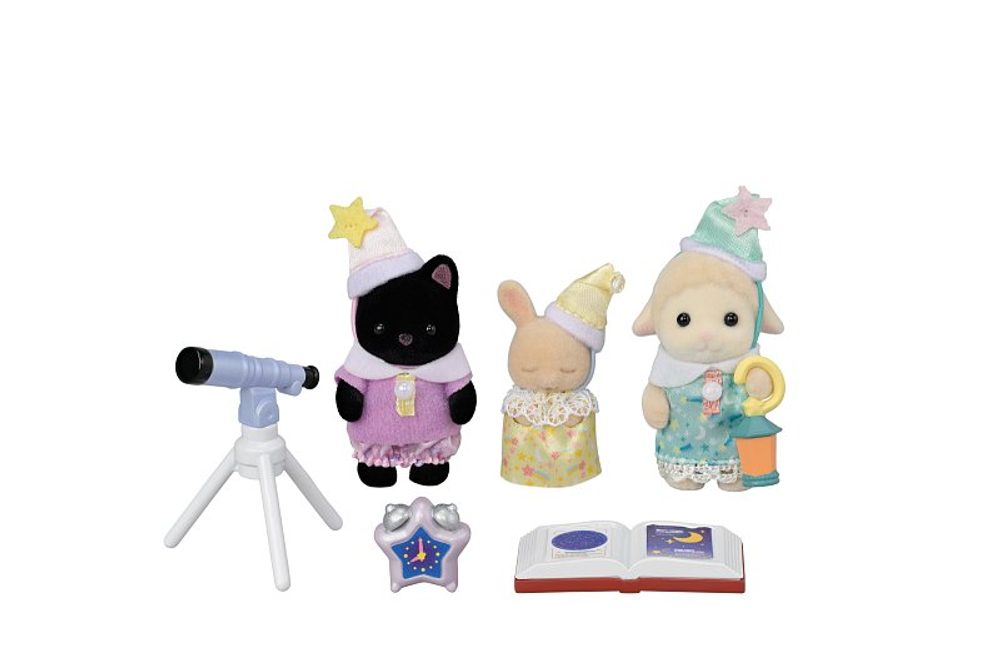 Levně Sylvanian family 3 kamarádi ze školky na přespání