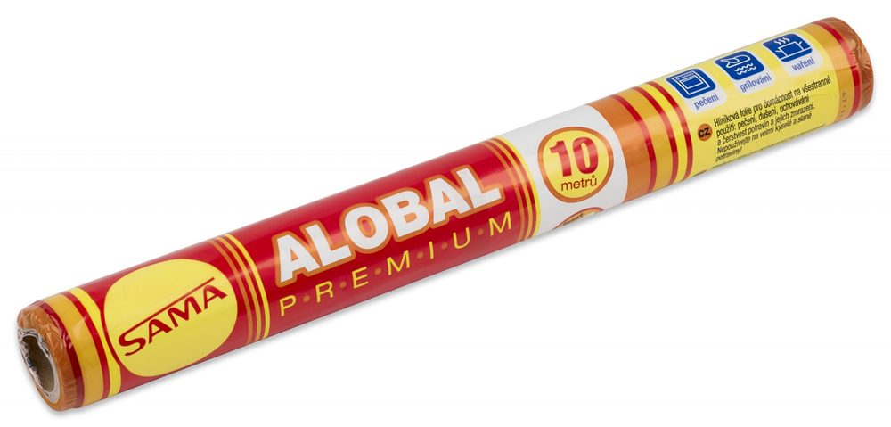 Levně Alobal 29cmx10m PREMIUM, 9my, ve fólii