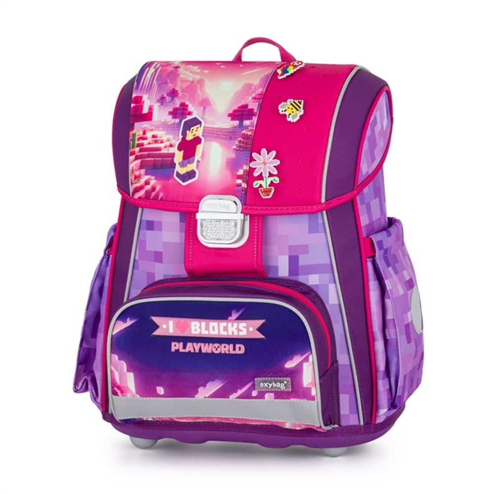 Levně Školní batoh PREMIUM Playworld Girl