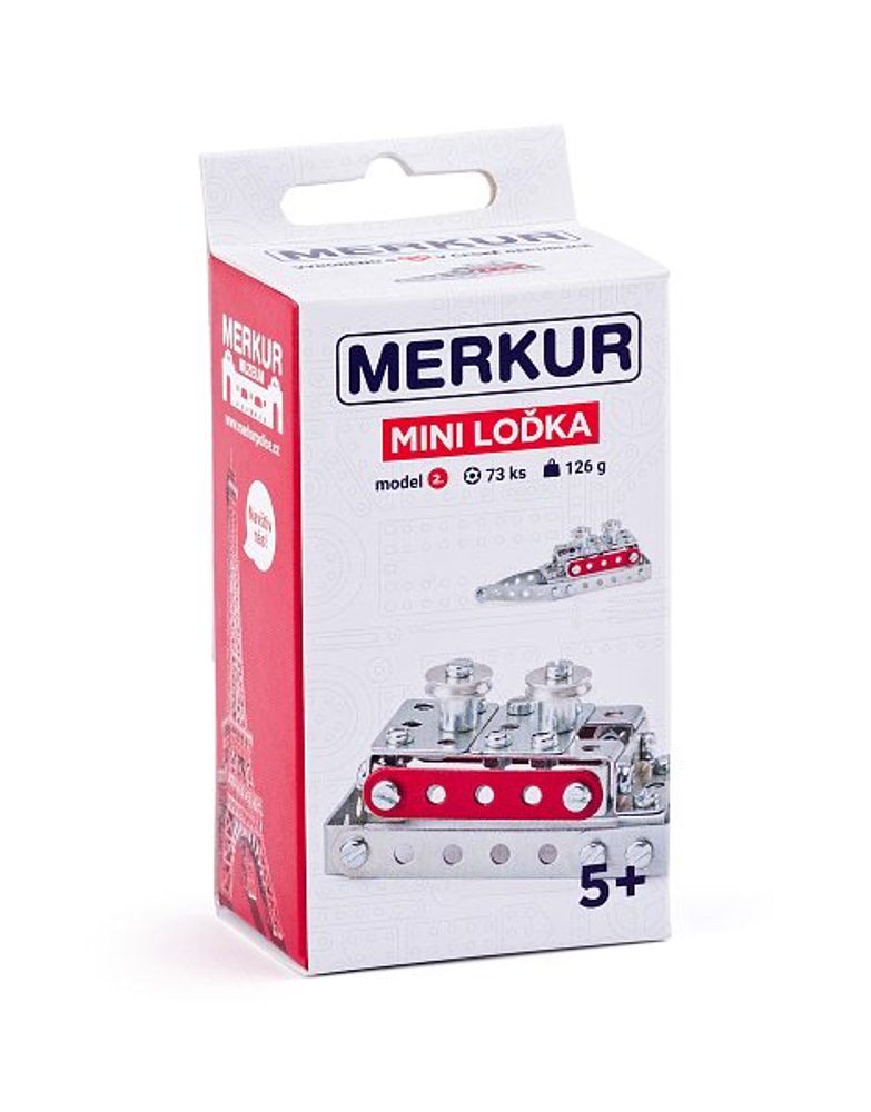 MERKUR - Stavebnice Mini 52 - loďka