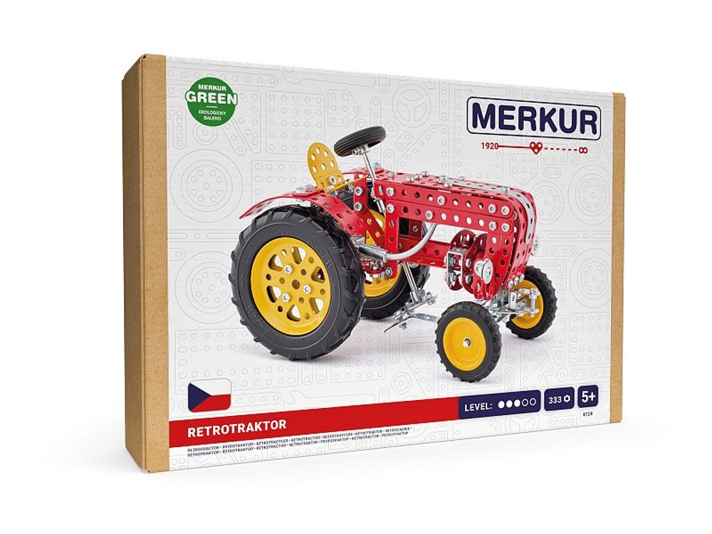 MERKUR - Stavebnice Merkur - Retrotraktor