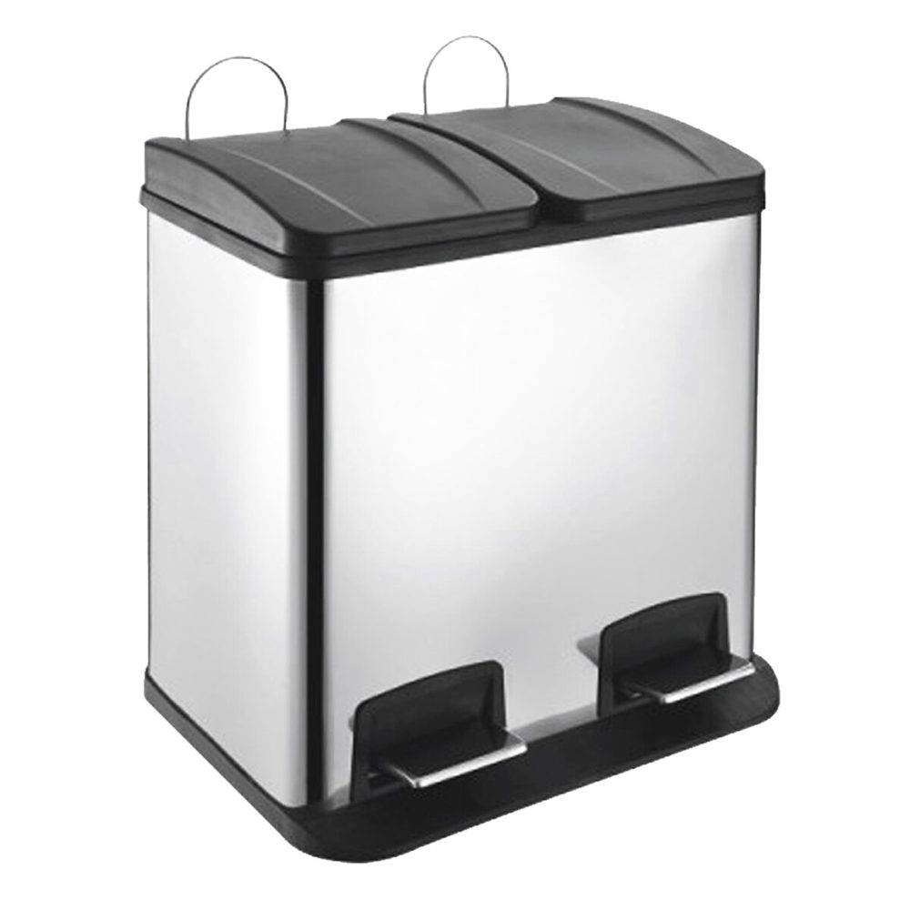Levně Odpadkový koš na tříděný odpad Duo 2x20 l