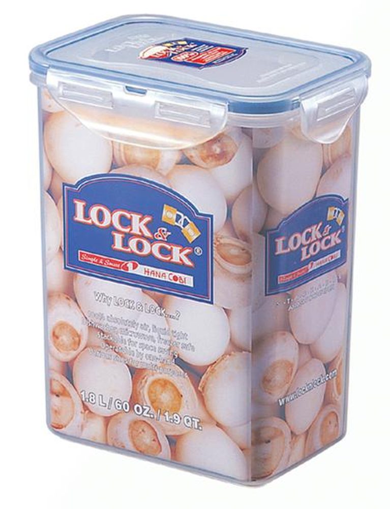 dóza 1,80l LOCK HPL813, 15,1x10,8x18,5cm, plast
