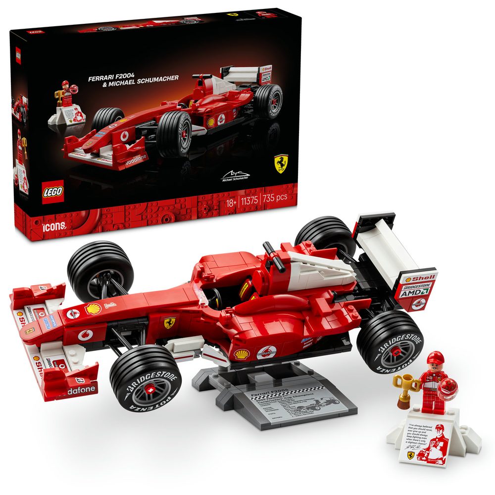 Levně Ferrari F2004 a Michael Schumacher