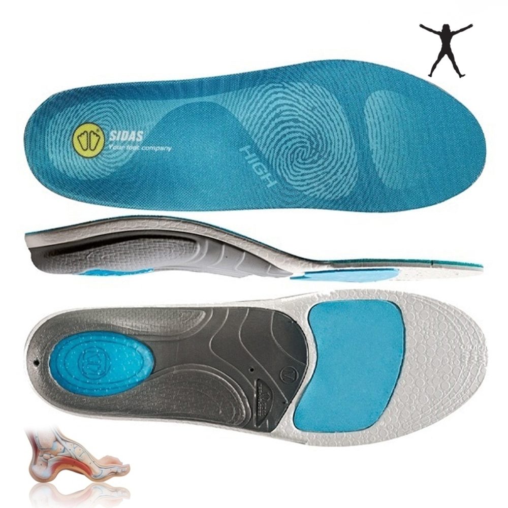 Levně SIDAS vložky bot 3FEET COMFORT HIGH ARCH - L