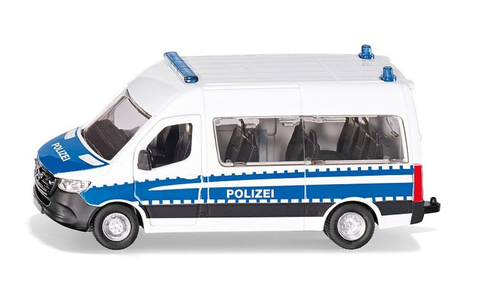 Levně SIKU Super - německá policie Mercedes-Benz Sprinter