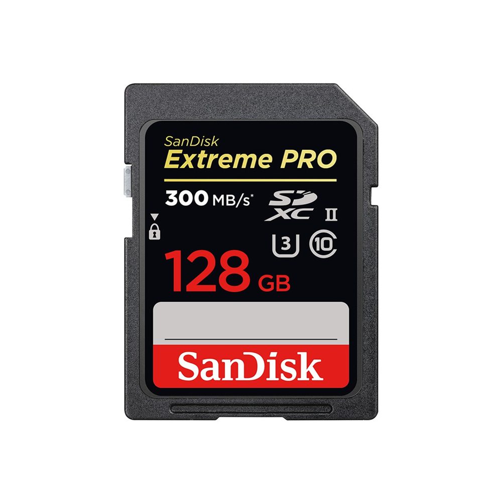 Levně SanDisk Extreme PRO, 128 GB SD UHS-II (V90)