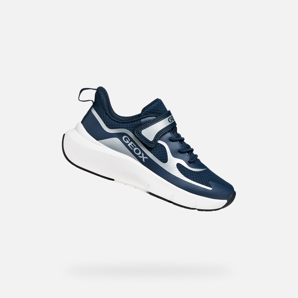 Levně Tmavě modré chlapecké tenisky Geox Pro-Ran - 29