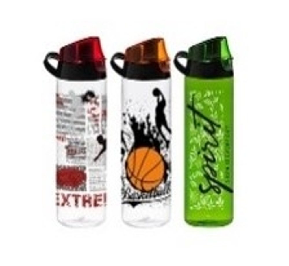 Levně láhev 0,75l SKI, BASKET, SPIRIT, nápitka+kryt, sport, plast