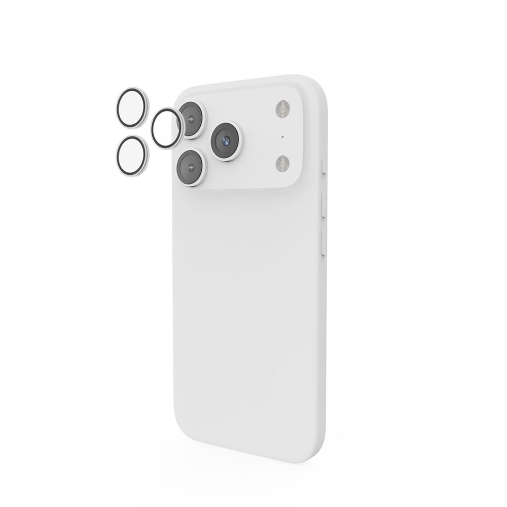 Levně Hama Lens Protect, ochrana fotoaparátu pro Apple iPhone 17 Pro/17 Pro Max, 3 individuální skla