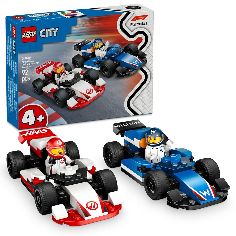 Levně Závodní vozy F1® Williams Racing a Haas F1®