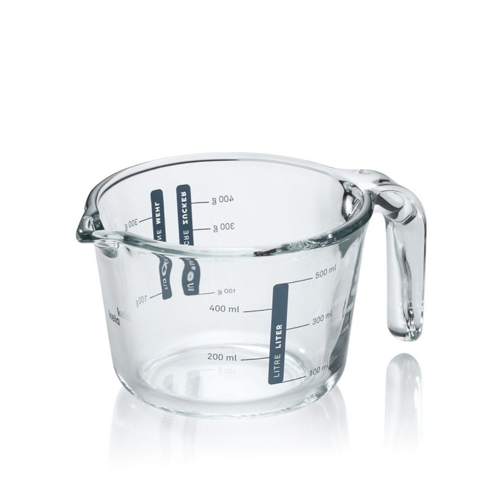 Levně KELA Odměrka Malea sklo 0,5l KL-10105