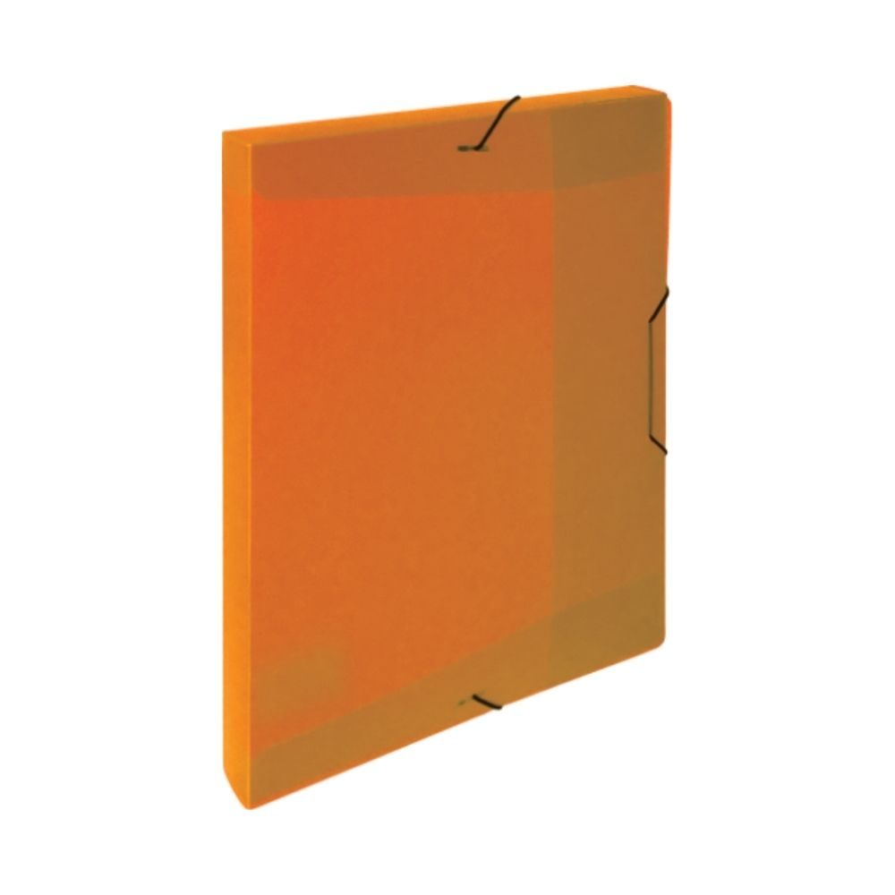 Levně Karton P+P Krabice PP s gumou A5 Opaline oranžová 2-566