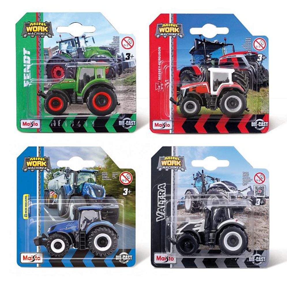 Levně Maisto M. Mini Work Machines Tractors 3´´, assort, blister