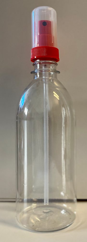 Levně Plastová lahev 500ml včetně rozprašovače vhodná na dezinfekci