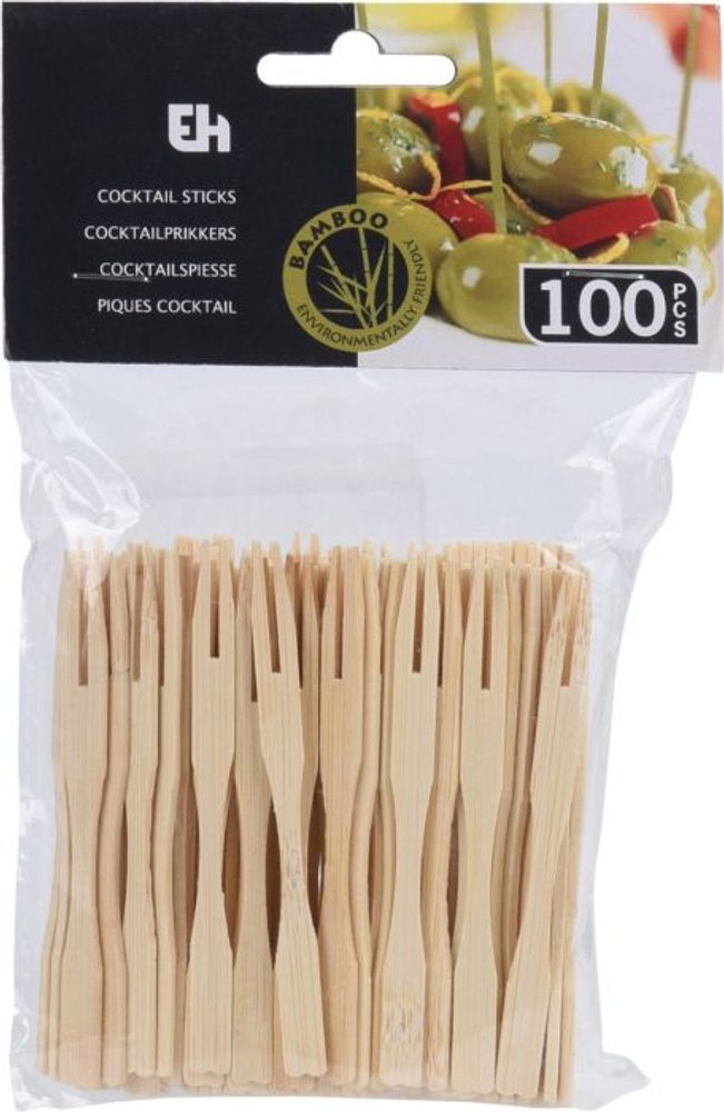 Levně jehla 10cm, 100ks, bambus