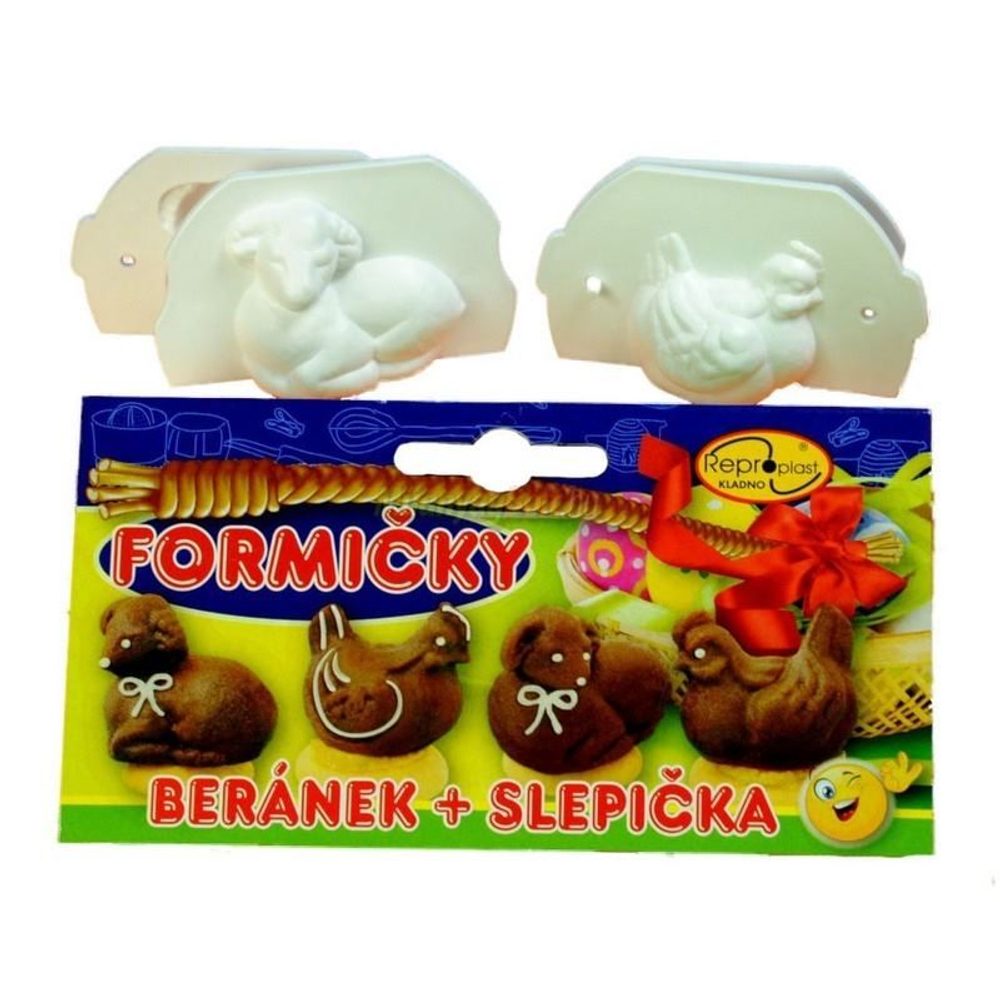 Levně form.Beránek+slepička, úlek, plast