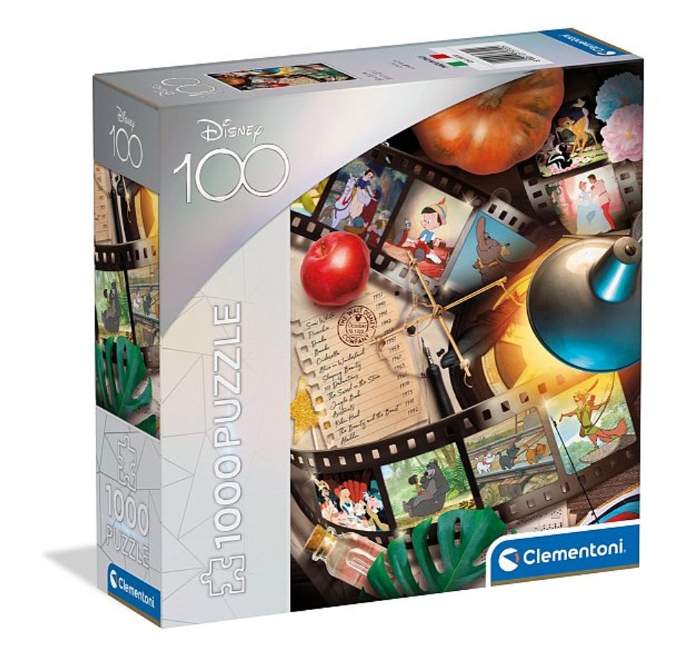 Levně CLEMENTONI Puzzle 1000 dílků - Klasické filmy