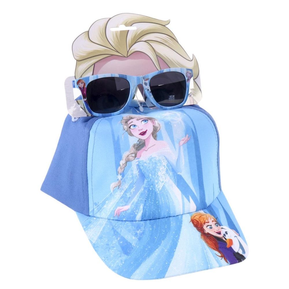 Levně Kšiltovka a brýle FROZEN