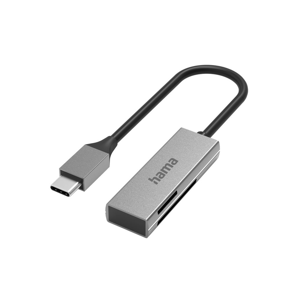 Levně USB-C 3.0 Alu-Slim Card Reader, SD/mSD