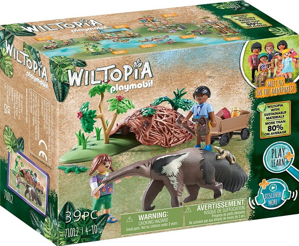 Levně Playmobil Wiltopia - Péče o mravenečníky