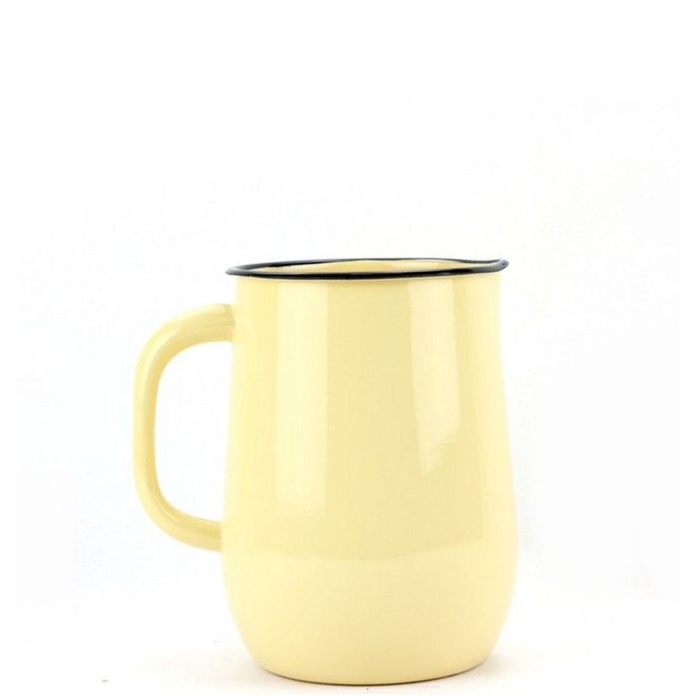 Levně džbán 2,5l - krémový, d11,5x20cm, smalt