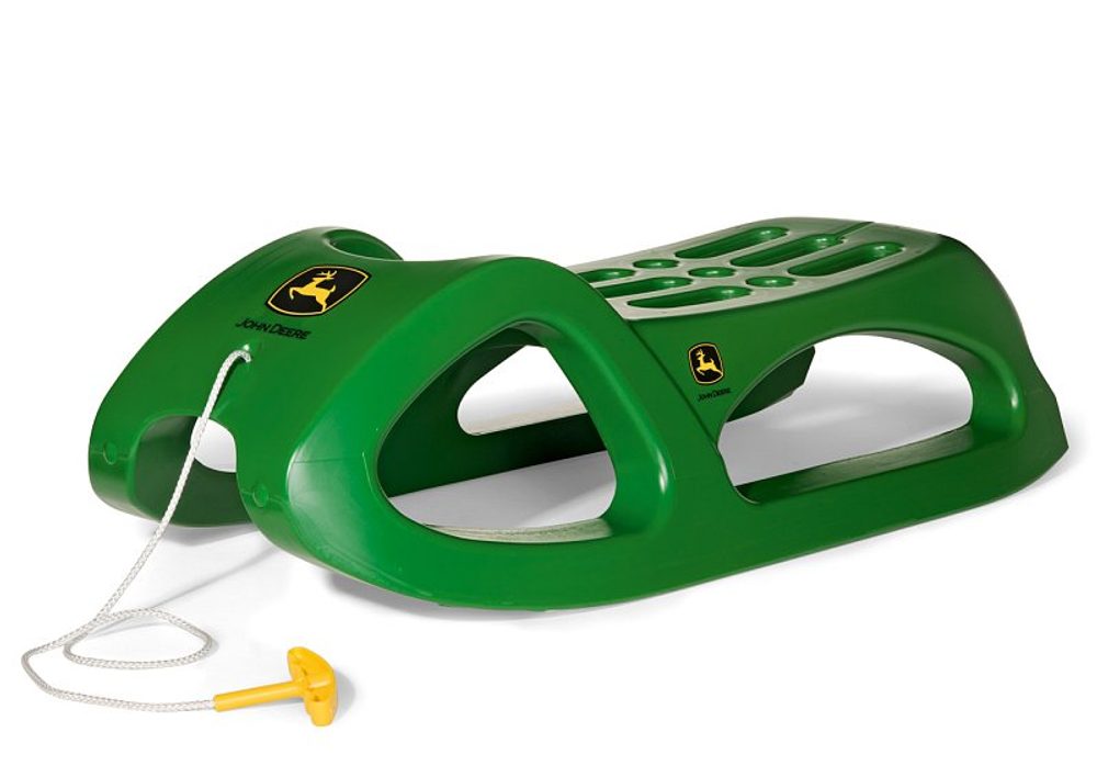 Levně ROLLYTOYS Rolly Toys sáně zelené John Deere