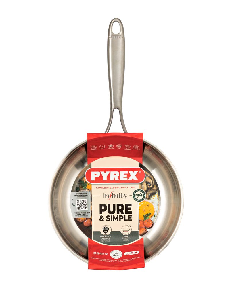 Pyrex Nerezová pánev PYREX Infinity 24cm