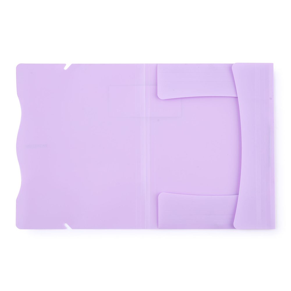 Levně Karton P+P Sloha s gumou A4 PP PASTELINI fialová