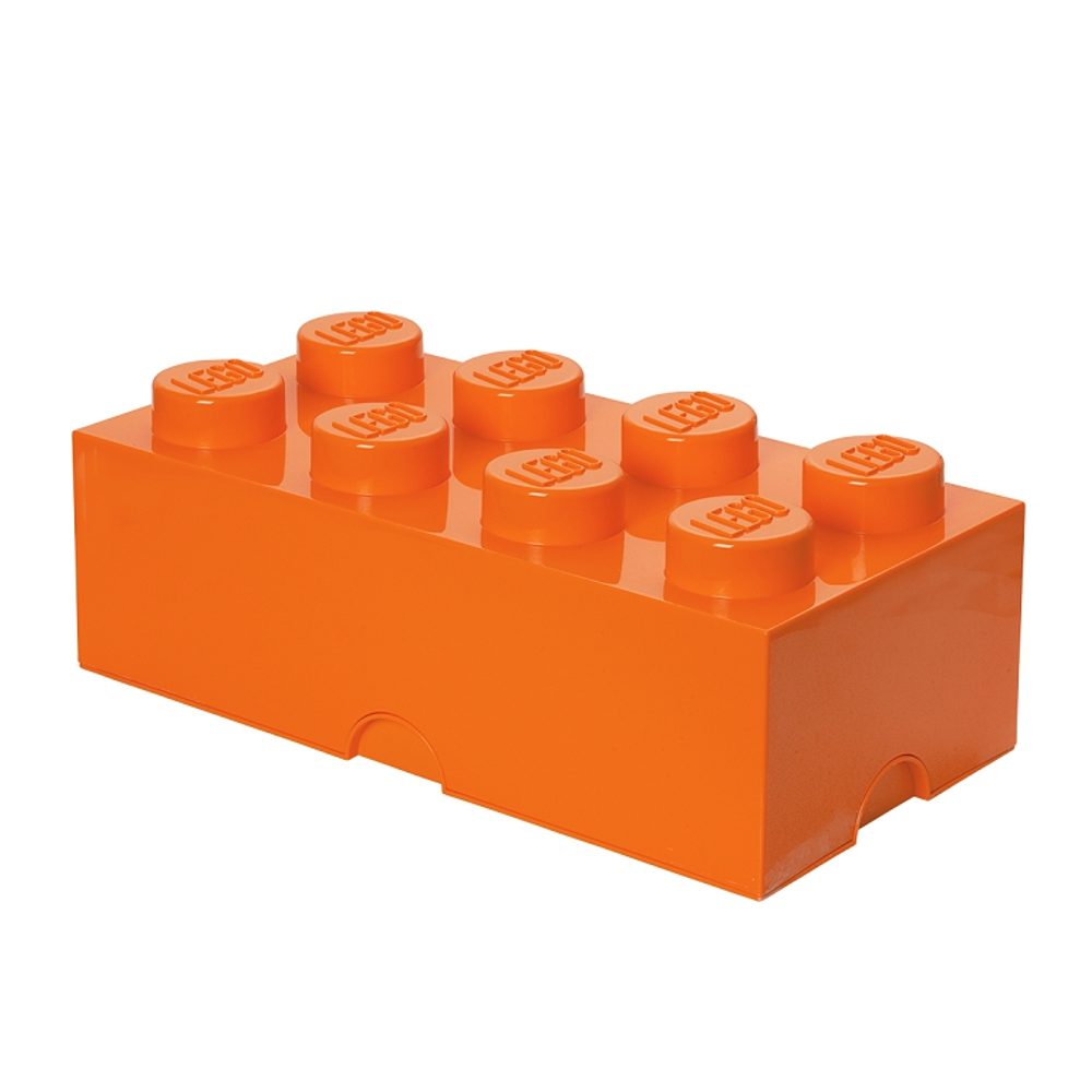 Levně LEGO úložný box 8 - oranžová