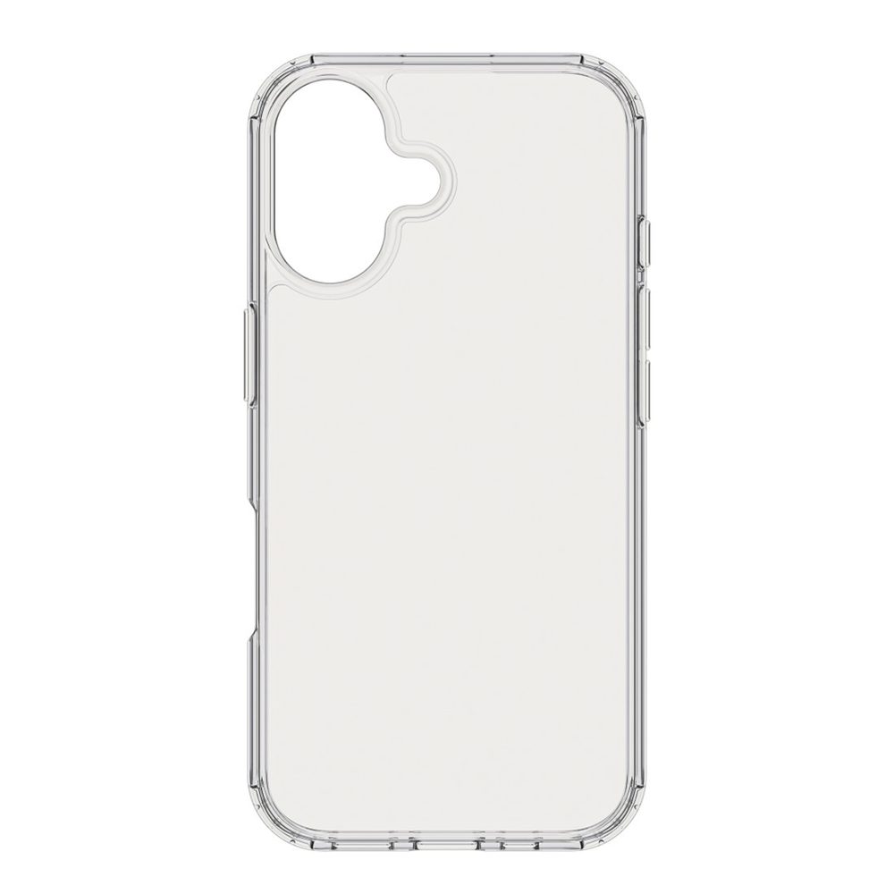 Levně Black Rock Clear Protection Case, kryt pro Apple iPhone 16, průhledný