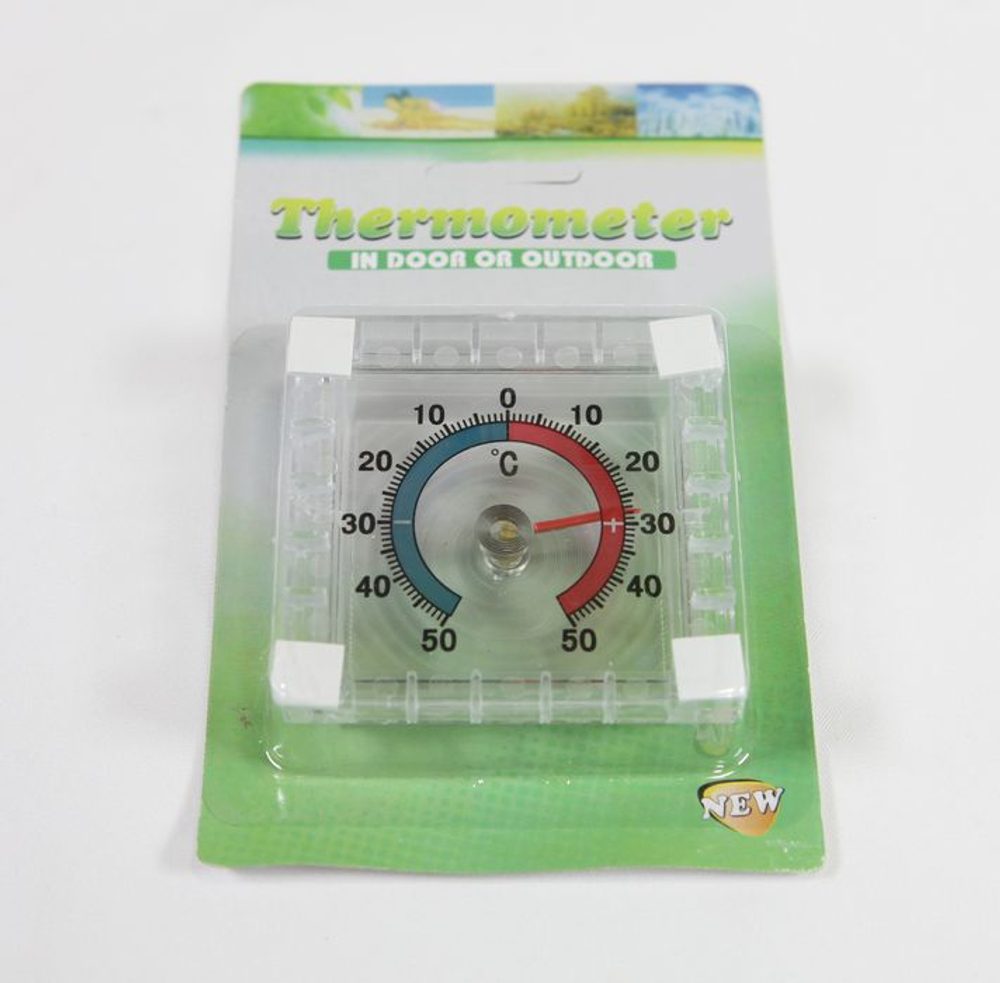 Levně teploměr 7,5x7,5cm univ., -50°C+50°C, samolep.