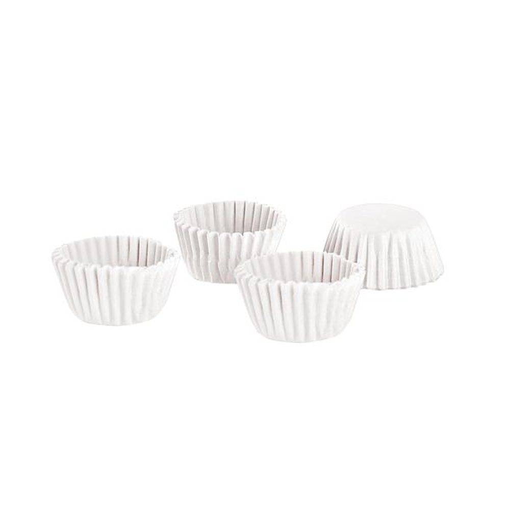 Levně TORO KOŠÍČKY NA MUFFINY PAPÍROVÉ 3,5CM, 100KS BÍLÉ