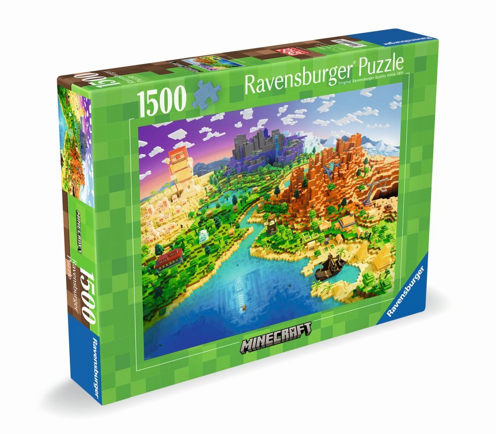 Levně Minecraft: Svět Minecraftu 1500 dílků