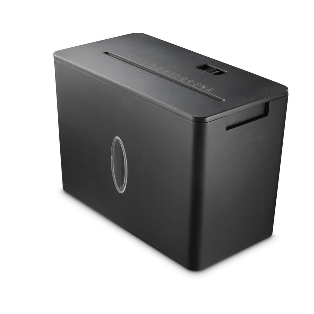 Levně Hama Safe X40-B, skartovačka, křížový řez, 4 listy, bezpečnostní úroveň P4 T4 E3, černá