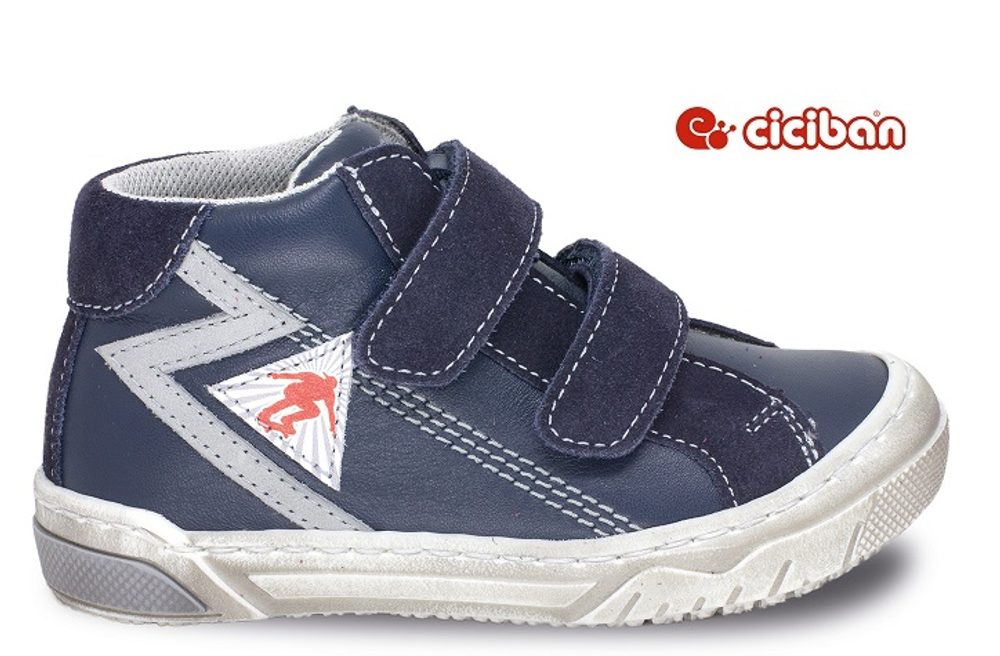 Levně Ciciban Dětské kožené boty Ciciban Seven Blue - 34