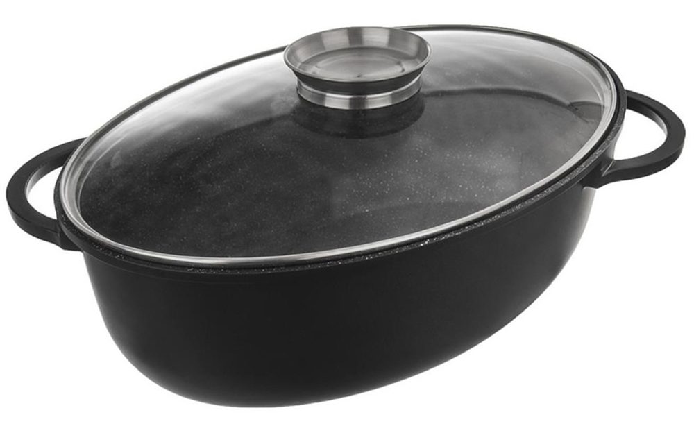 Levně pekáč 43x30x19cm GRANDE Aroma, indukce, poklice sklo