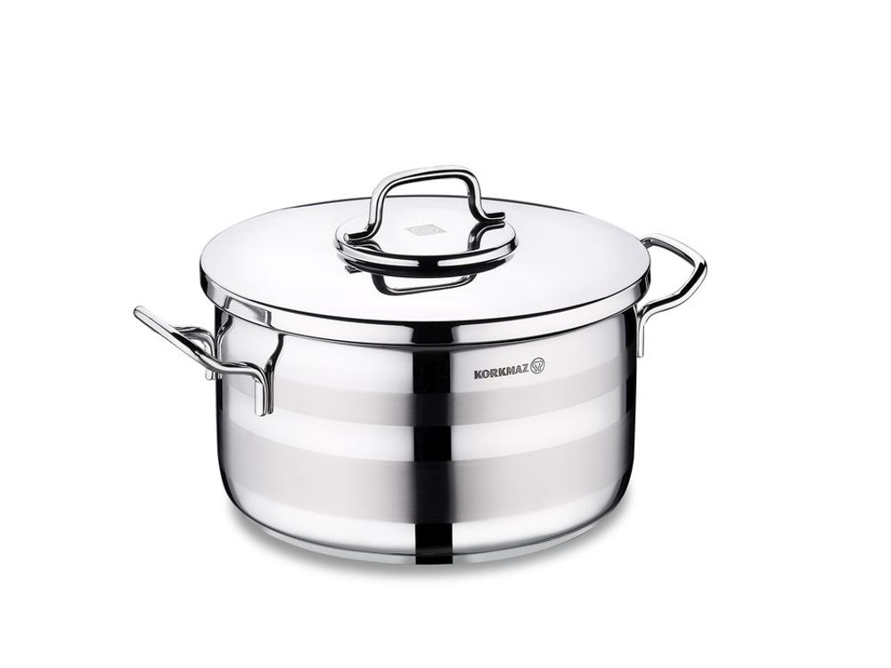 Levně hrnec d26+PO ASTRA 2, 7,25l, v.14cm, indukce, NR