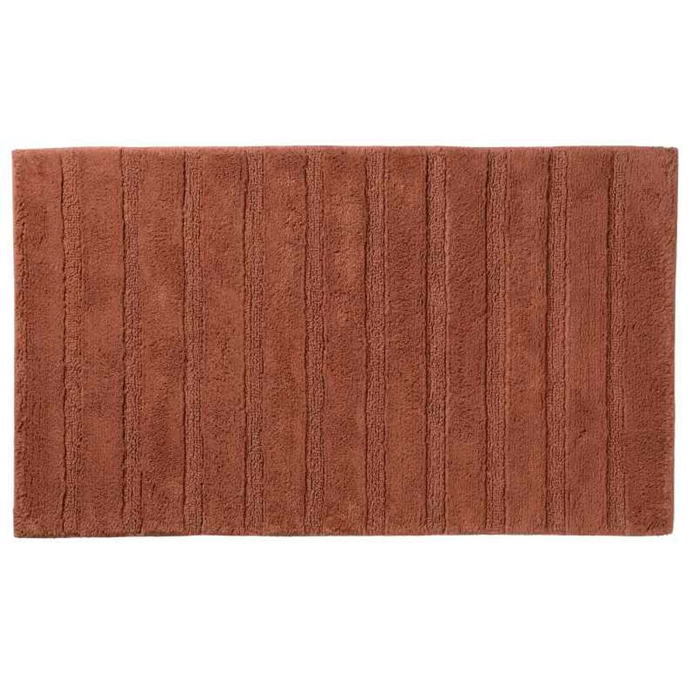 Levně KELA Koupelnová předložka Megan 120x70 cm bavlna terra KL-23591