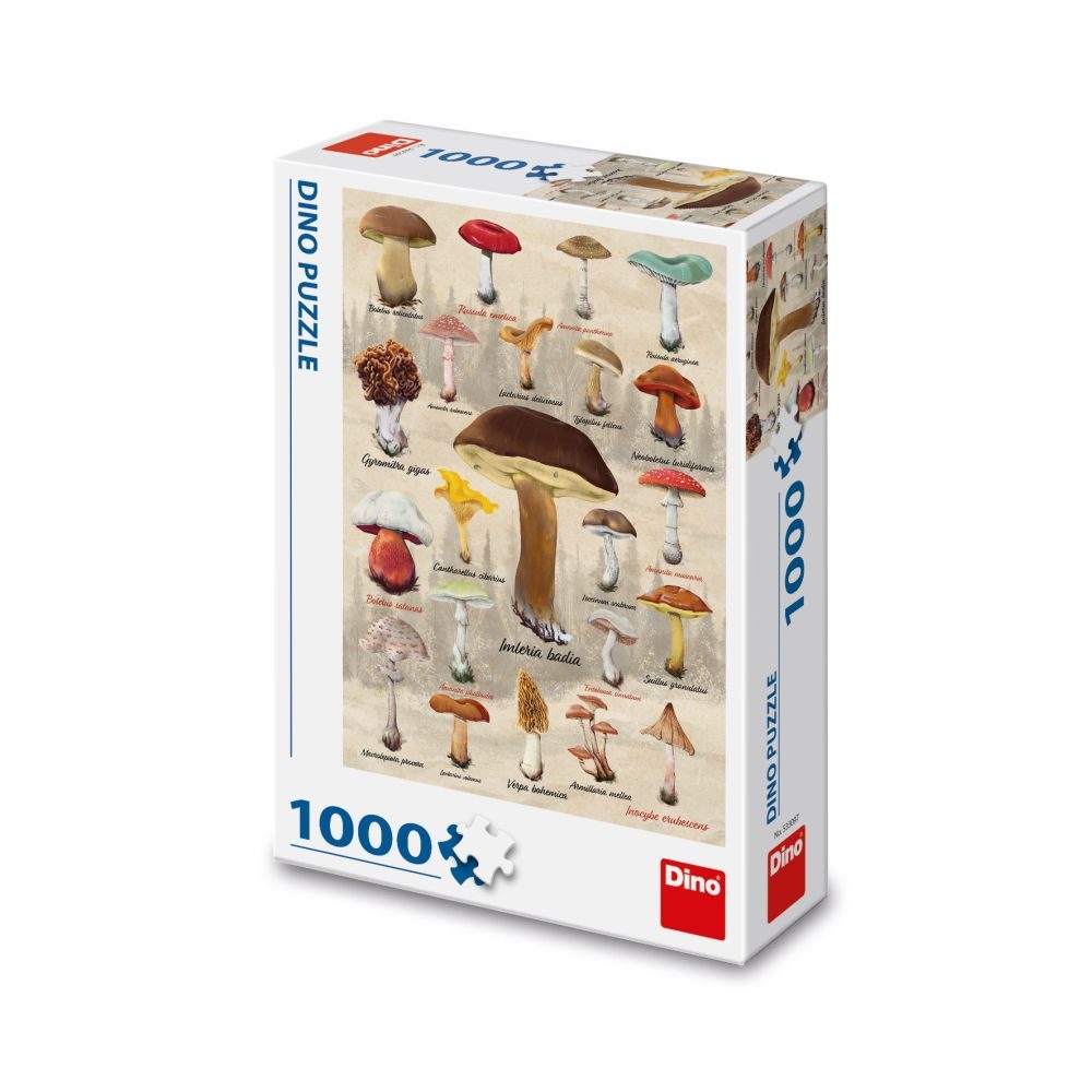 Levně HOUBY KOLÁŽ 1000 Puzzle
