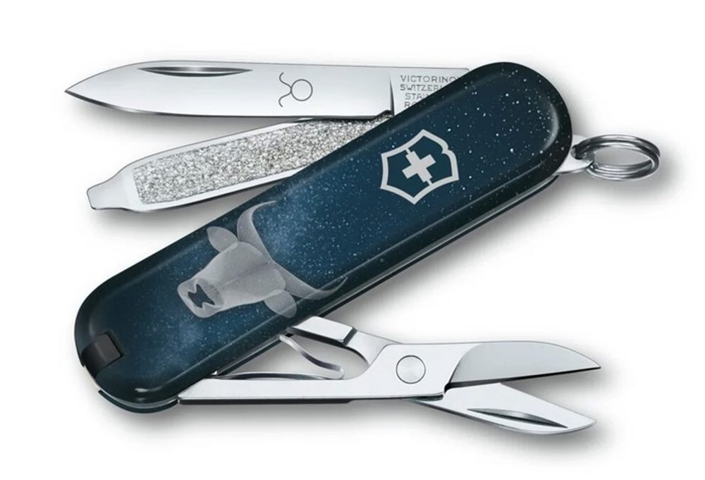 nůž 58mm CLASSIC SD, znam.BÝK, kapesní, lim.ed. Victorinox