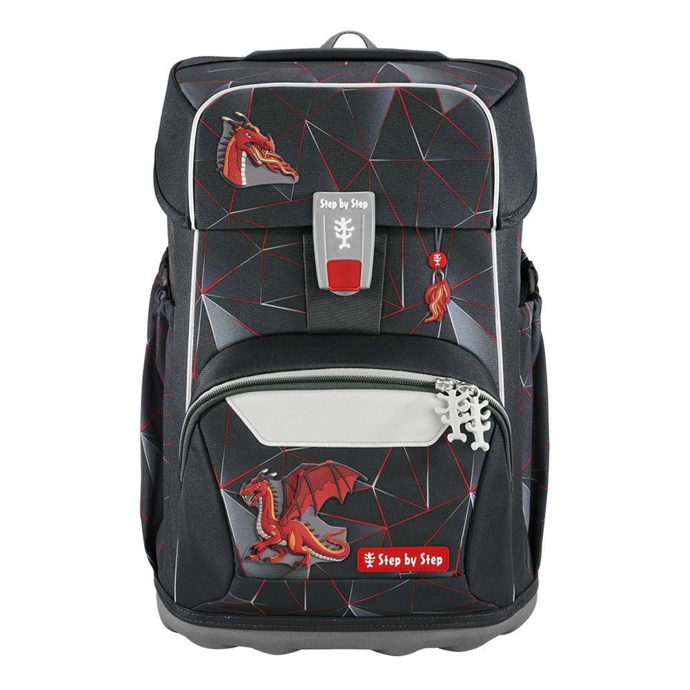 Levně Školní aktovka Step by Step GIANT Dragon Drako, pro prvňáčky - 5dílný set, certifikát AGR