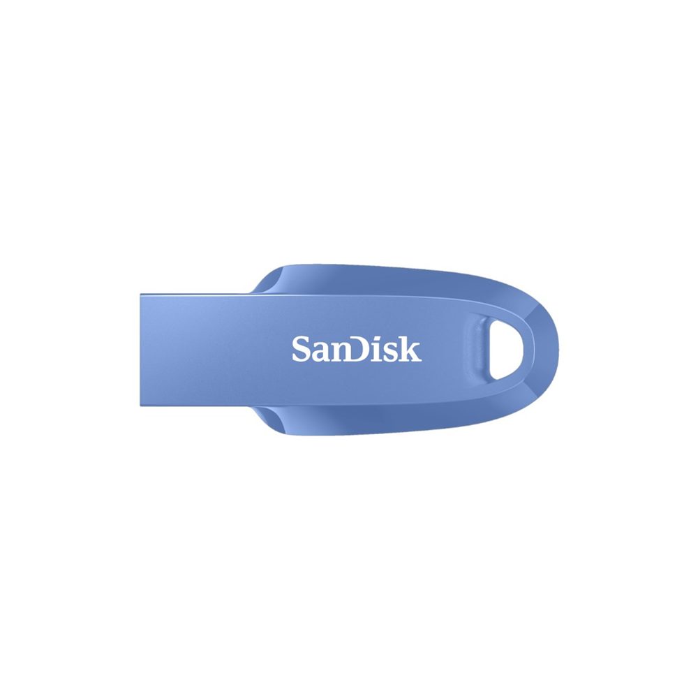Levně SanDisk Ultra Curve Flash Drive, 64 GB, USB 3.2, modrá