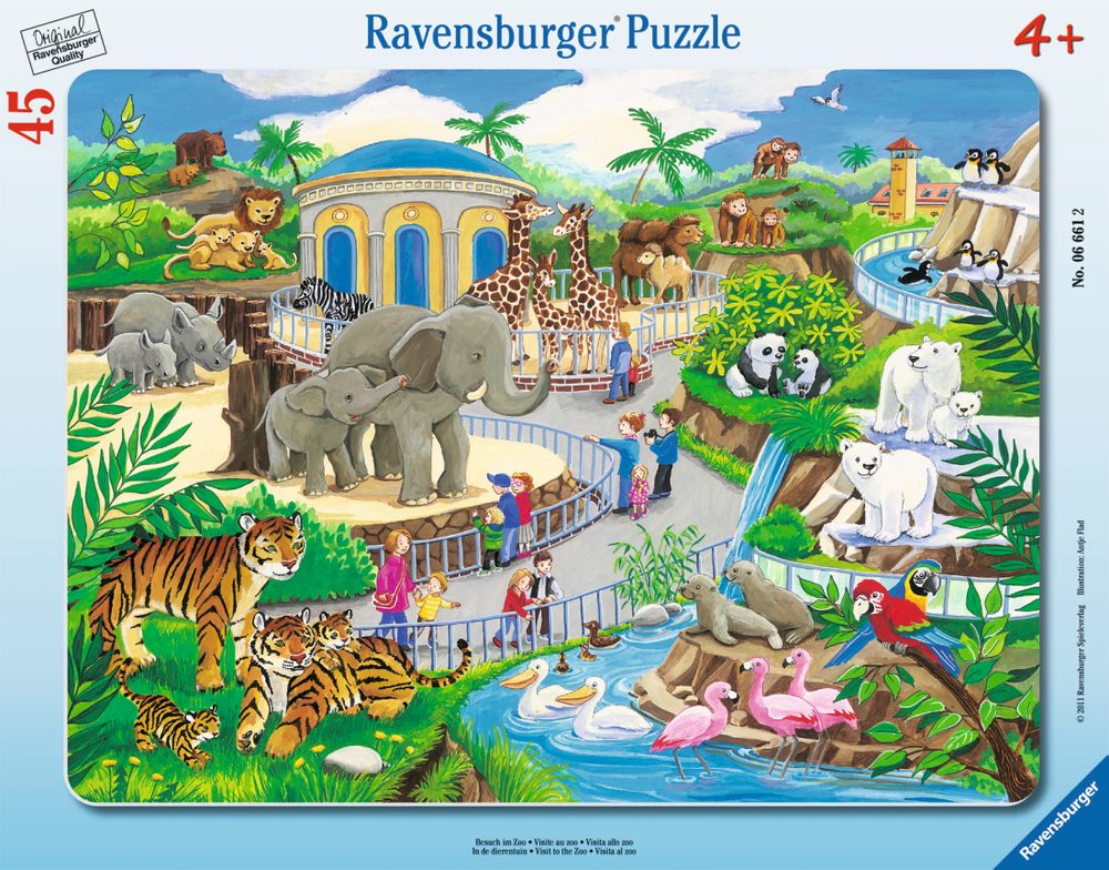 Levně Ravensburger Návštěva v ZOO 45d
