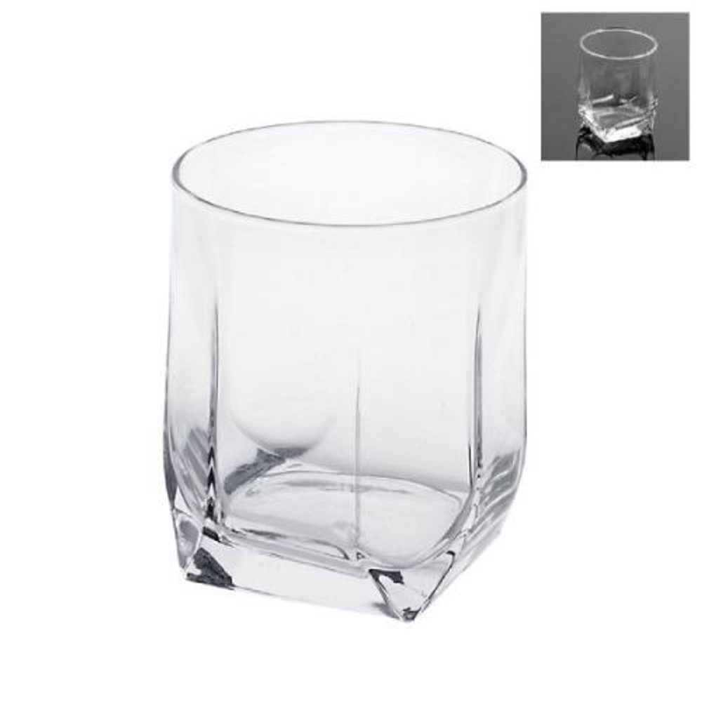 Levně sklen. 320ml, 6ks, TUANA v.9,5cm - whisky