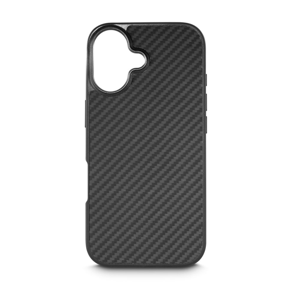 Levně Black Rock Robust Carbon, kryt pro Apple iPhone 17, magnetický, karbonový vzhled, černý