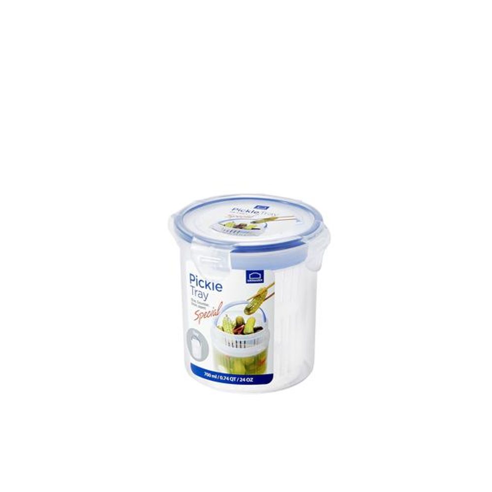 Levně LOCKNLOCK DÓZA LOCK NA NAKLÁDANOU ZELENINU S VYJÍMATELNÝM KOŠÍČKEM, 700ML / 10,5X12CM